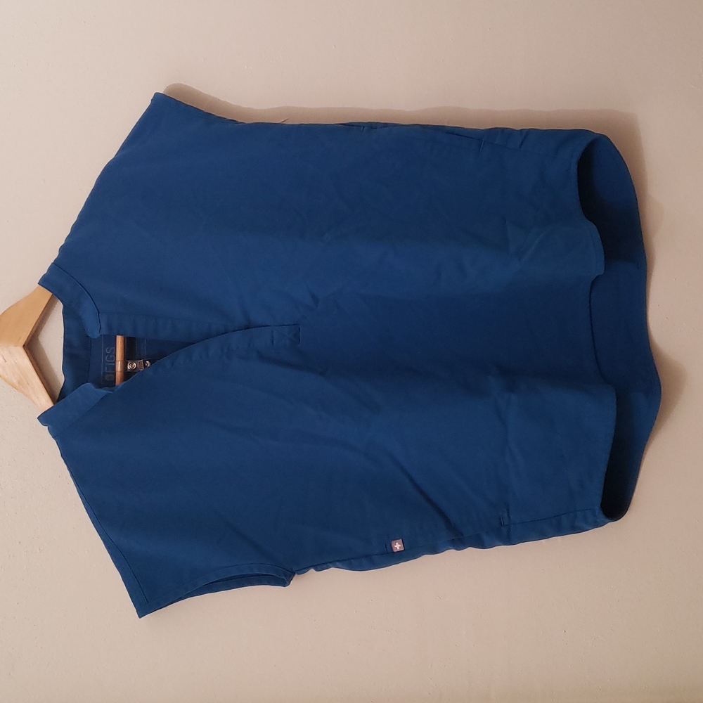 Figs Rafaela Alps Blue Small Scrub Top